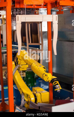 Industrial robot hand Stock Photo