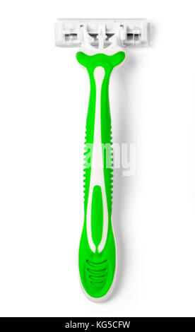Shaving razor isolated on a white background. With clipping path Stock Photo