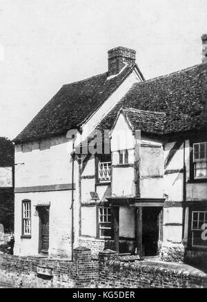 Historical view of Harwell village and AERE Harwell in black and white ...