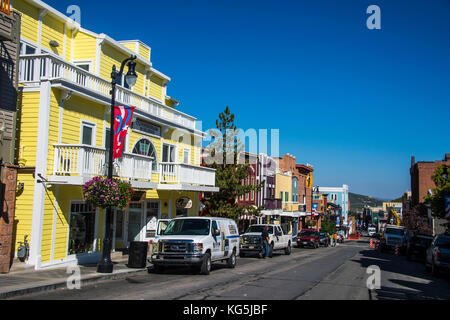 Downtown Park City, Utah, USA Stock Photo