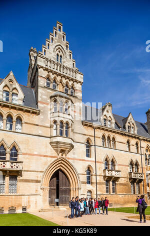 England, Oxfordshire, Oxford, Oxford University, Christchurch College Stock Photo