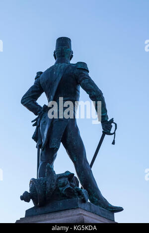 England, East Sussex, Eastbourne, Royal Sussex Regiment War Memorial Stock Photo