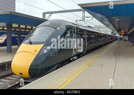 Great Western Railway Class 800 Intercity Express train in the first month of operation Stock Photo