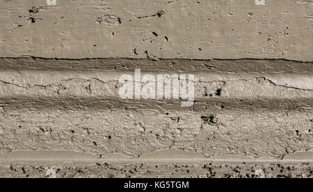 wet cement texture in building construction site for background Stock Photo