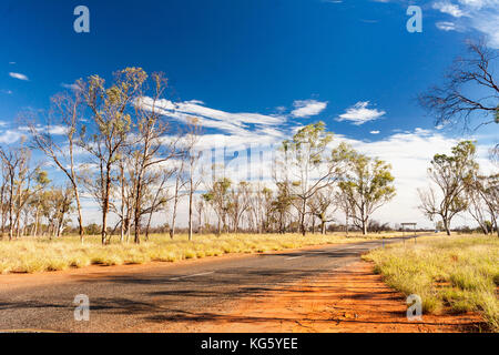 Outback road, Australia Stock Photo