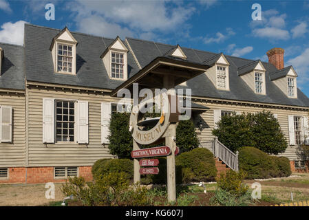 Watermen's museum Yorktown Virginia Stock Photo