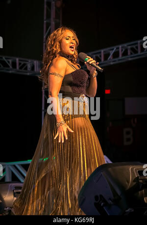 I AM RELIEF CONCERT, SIR GARFIELD SOBERS GYMNASIUM, WILDEY, ST. MICHAEL, BARBADOS Stock Photo