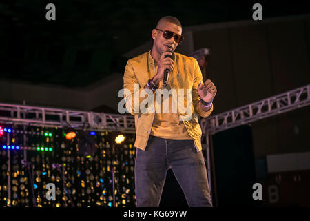 I AM RELIEF CONCERT, SIR GARFIELD SOBERS GYMNASIUM, WILDEY, ST. MICHAEL, BARBADOS Stock Photo