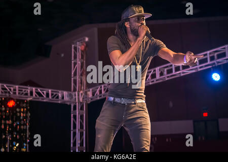 I AM RELIEF CONCERT, SIR GARFIELD SOBERS GYMNASIUM, WILDEY, ST. MICHAEL, BARBADOS Stock Photo