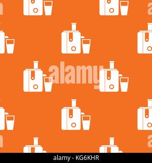 Juicer pattern seamless Stock Vector