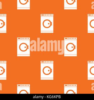 Washing machine pattern seamless Stock Vector