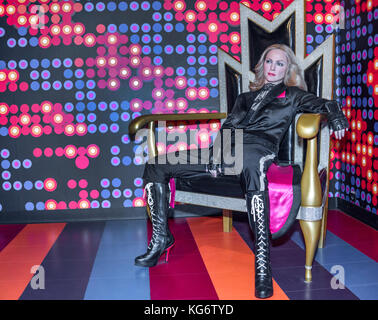 Madonna's wax figure in Madame Tussaud's museum in Berlin Stock Photo