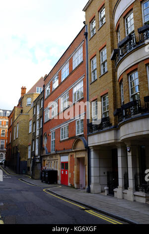 Wigmore Hall Artistes Entrance, Welbeck way, Marylebone, London UK Stock Photo