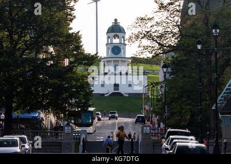 Halifax, Canada - August 29, 2017: Built in 1749 Fort George is commonly referred to Citadel Hill. Stock Photo