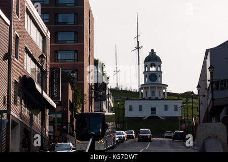 Halifax, Canada - August 29, 2017: Built in 1749 Fort George is commonly referred to Citadel Hill. Stock Photo