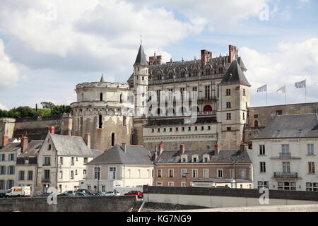 Chateau Royal d'Amboise, Loire Valley, France Stock Photo