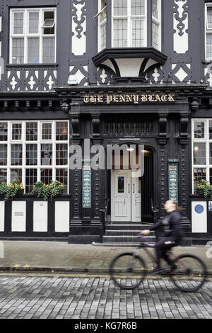 The Wetherspoons pub the Penny Black in Northwich Stock Photo