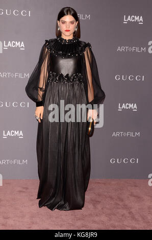 LOS ANGELES, CA - NOVEMBER 04: Soko at the 2017 LACMA Art + Film Gala Honoring Mark Bradford And George Lucas at LACMA on November 4, 2017 in Los Angeles, California. Credit: David Edwards/MediaPunch Stock Photo