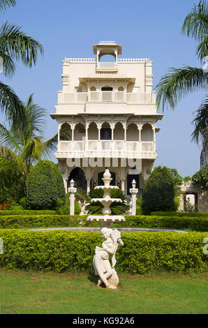 Inner view of Champaner heritage resort, Halol, Gujarat, India Stock Photo