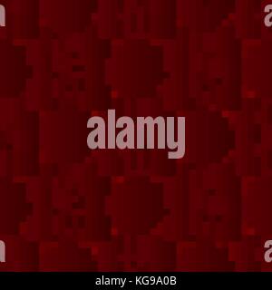 Seamless geometric pattern for textiles or wrapping paper in red. Vector pattern for fabric. Background with geometric shapes. Stock Vector