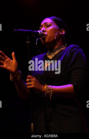 Melanie Fiona performs at the Fillmore  Featuring: Melanie Fiona Where: Philadelphia, Pennsylvania, United States When: 04 Oct 2017 Credit: W.Wade/WENN Stock Photo