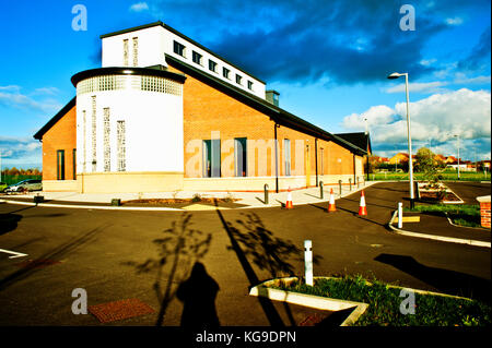 St Therese of Lisieuxe Catholic Church, Sober Hall, Ingleby Barwick, Thornaby on Tees Stock Photo