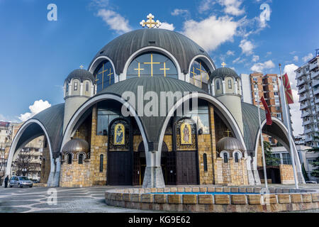 Church of St. Clement of Ohrid (Soborna Crkva) Stock Photo