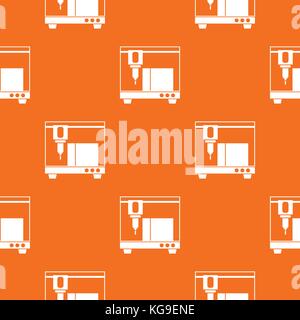 3D printer pattern seamless Stock Vector