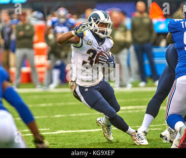 Todd Gurley II in action during the Super Bowl LIII at Mercedes-Benz  Stadium on February 3, 2019 in Atlanta, GA, USA. The New England Patriots  defeats the Los Angeles Rams 13 to