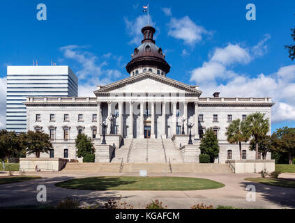 The South Carolina State House (Capitol), Columbia, South Carolina, USA Stock Photo