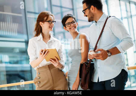 Portrait of businesspeople having free time from work Stock Photo