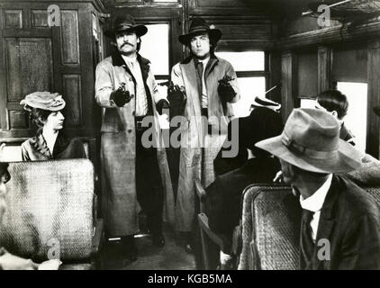 Actors Stacy Keach and James Keach in the movie The Long Riders, 1980 Stock Photo