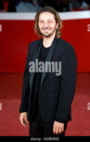 ROME, ITALY - NOVEMBER 04: Silvio Muccino walks a red carpet for 'The Place' during the 12th Rome Film Fest at Auditorium Parco Della Musica on November 4, 2017 in Rome, Italy. Stock Photo