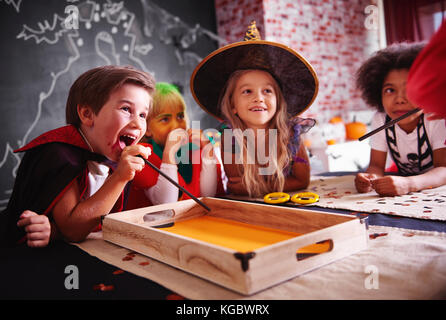 Halloween is better when we are together Stock Photo