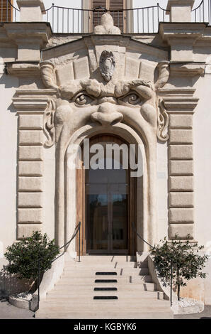 The Monster door on Zuccari Palace, Rome, Italy, Europe Stock Photo