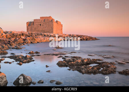 Paphos Castle, Paphos, Cyprus Stock Photo