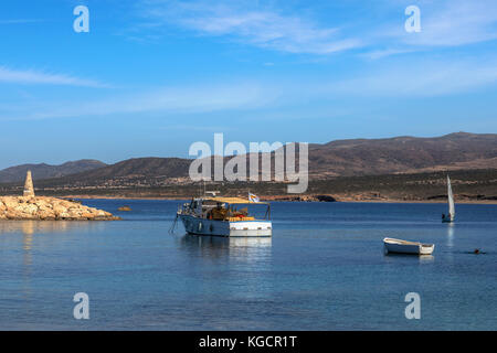 Agios Georgios Harbour, Pegeia, Paphos, Cyprus Stock Photo