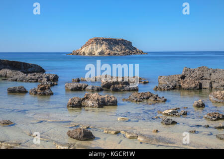 Agios Georgios Harbour, Pegeia, Paphos, Cyprus Stock Photo