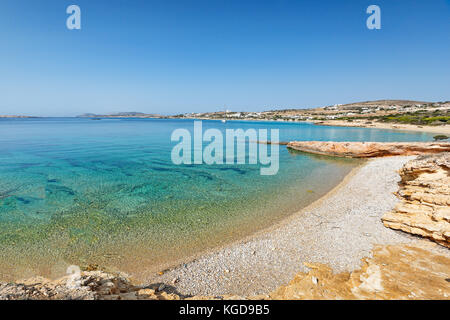 A beach of Koufonissi island in Cyclades, Greece Stock Photo