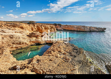 Pissina of Koufonissi island in Cyclades, Greece Stock Photo