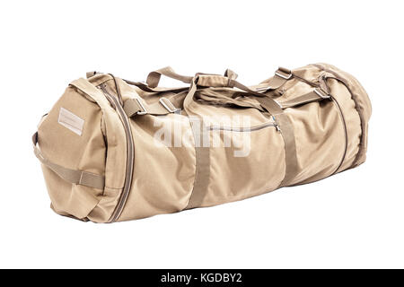 Army duffel bag Stock Photo