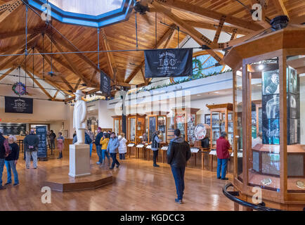 The Visitor Center at the Jack Daniels Distillery in Lynchburg, Tennessee, USA Stock Photo