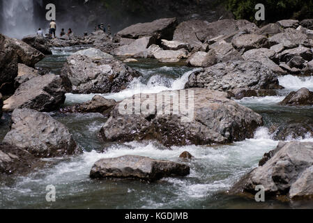 Tappiya Falls, Batad, Banaue, Ifugao, Philippines Stock Photo