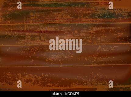 Brown wood texture Stock Vector