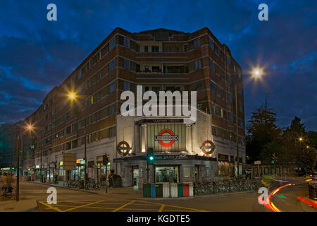 Clapham South Station, Clapham, London Stock Photo