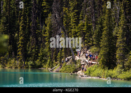 Lower Lake, Joffre Lakes Provincial Park, Canada Stock Photo