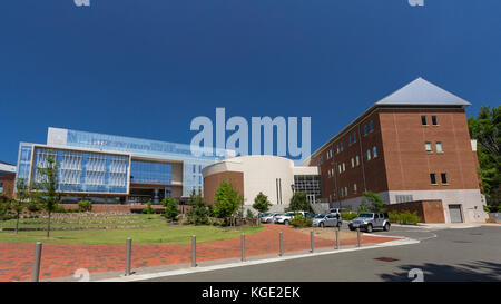 Genome Sciences Building at the University of North Carolina at Chapel Hill in Chapel Hill, North Carolina.  Built in 2012. Stock Photo