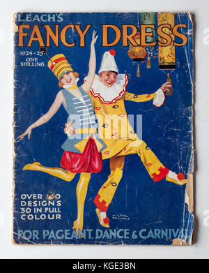 Vintage 1920s Magazine Leach's Fancy Dress Stock Photo