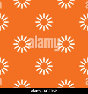 Sign waiting download pattern seamless Stock Vector