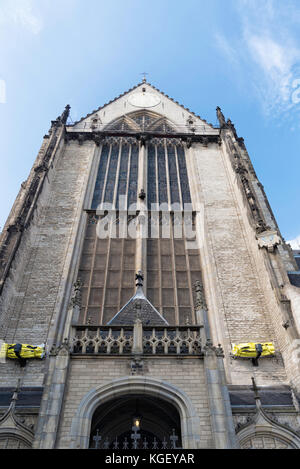 Nieuwe kerk or New church located on Dam square. Amsterdam Netherlands September 2017. Stock Photo